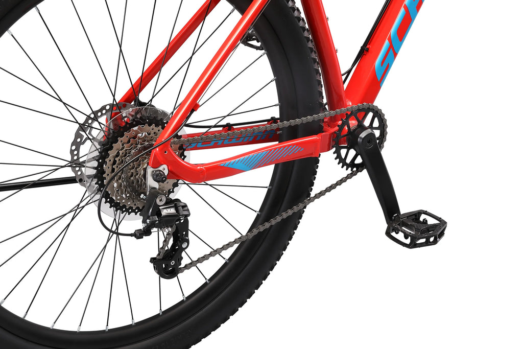 Red Medium 17-Inch Mountain Bike X3879
