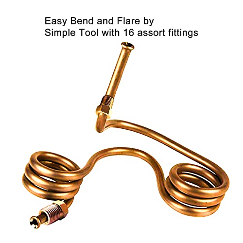 3/16 Copper Coated Brake Line Tubing Kit T787615